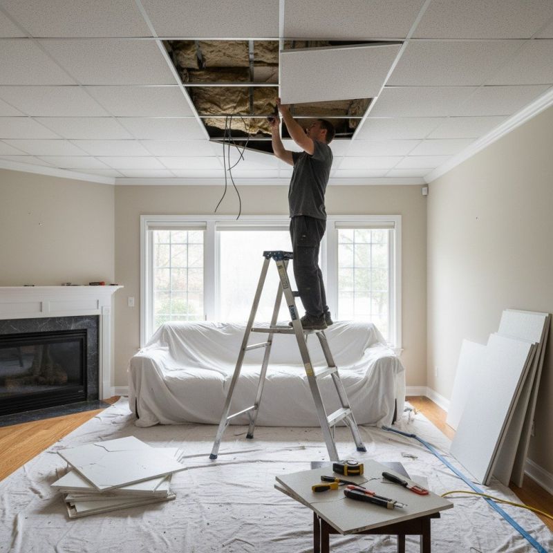 Suspended Ceiling Repair in Arvada, CO