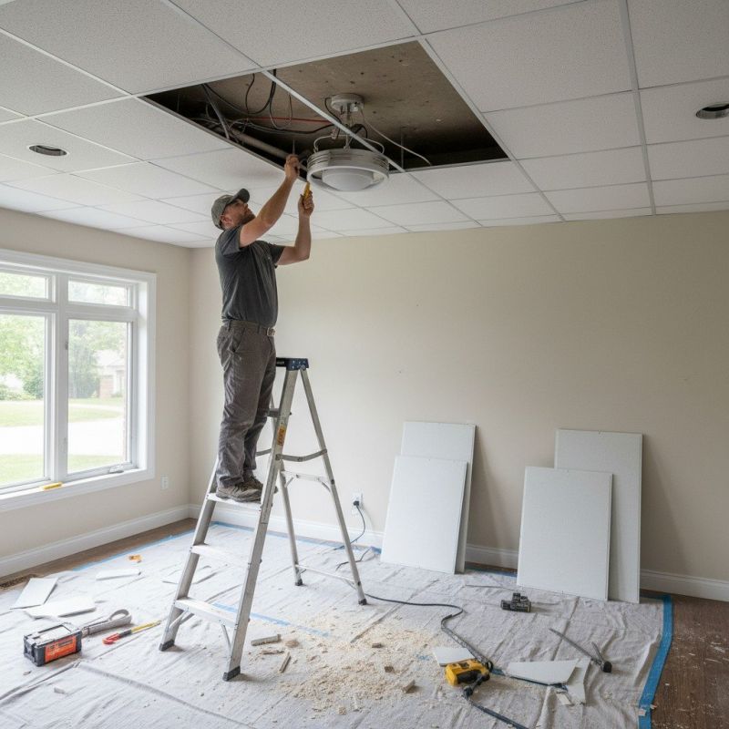 Suspended Ceiling Repair in Longmont, CO